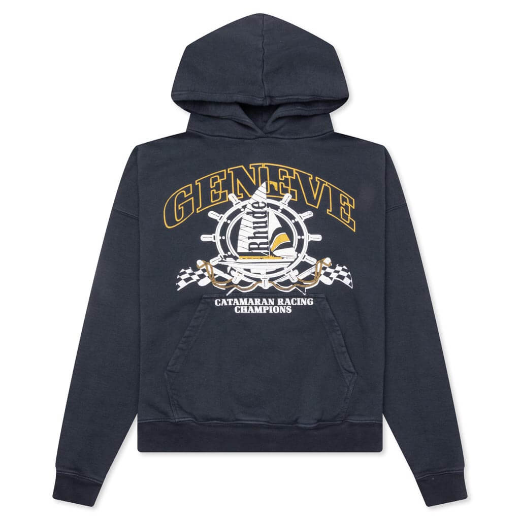 Geneve Catamaran Hoodie - Vintage Black