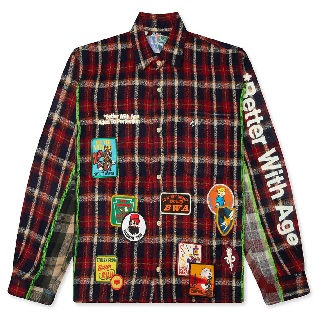 Gentlemen's 3 Panel Flannel - Assorted