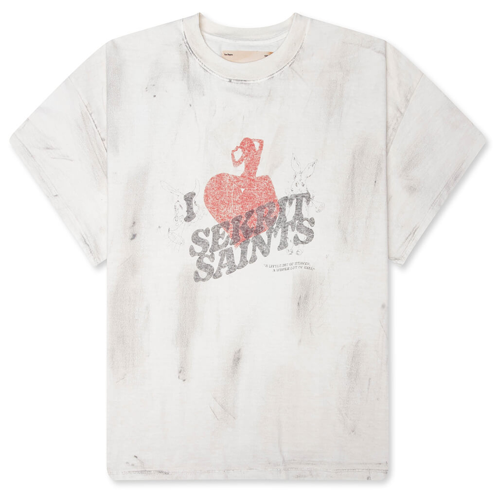 Gentlemen's Club T-Shirt - Vintage White