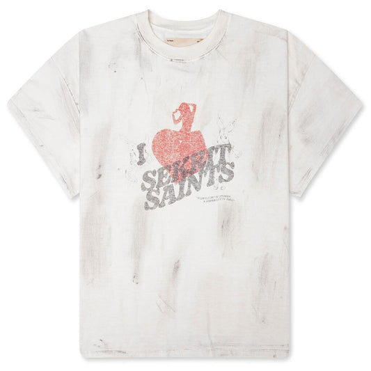 Gentlemen's Club T-Shirt - Vintage White