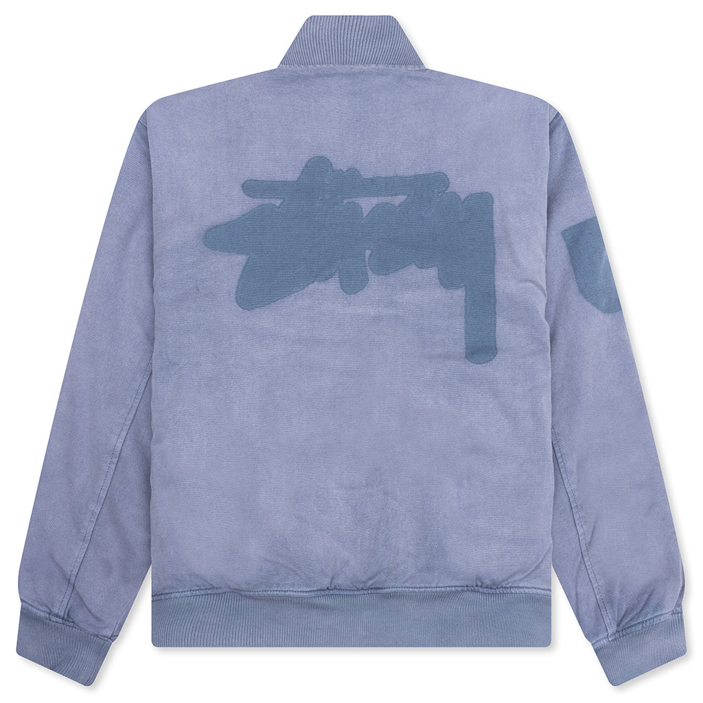 Ghost Logo Canvas Varsity - Blu