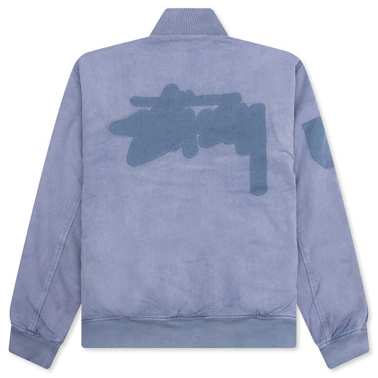 Ghost Logo Canvas Varsity - Blu