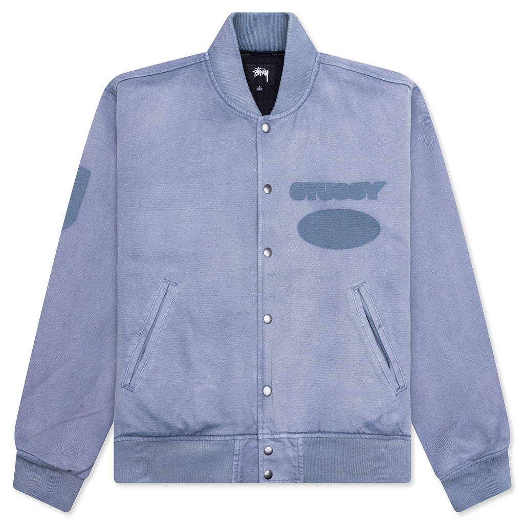 Ghost Logo Canvas Varsity - Blu