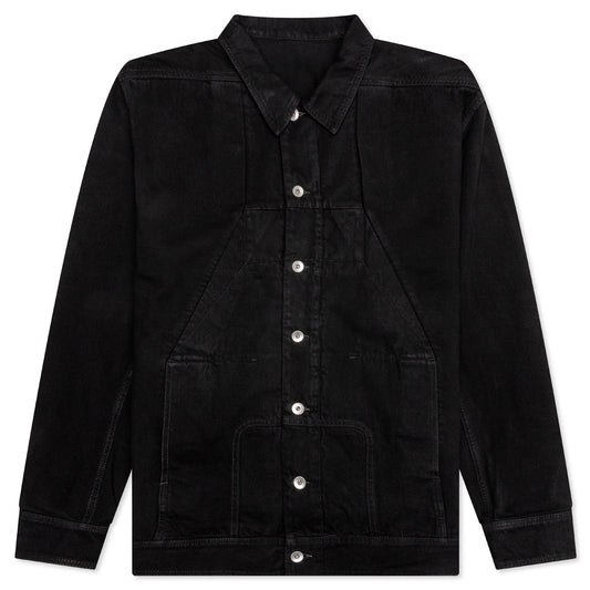 Giacca In Denim Sphinx Jumbo Worker Jacket - Black