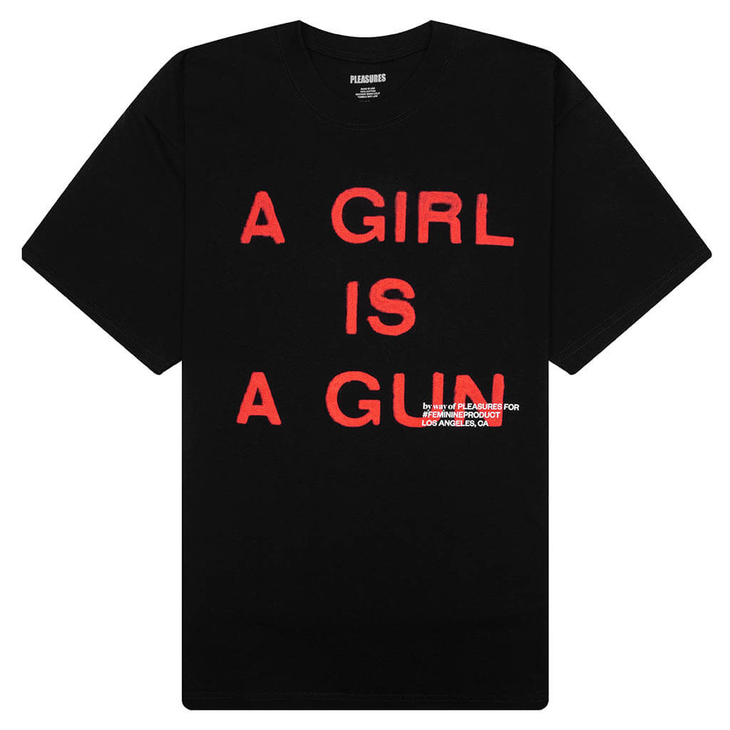 Girl Is A Gun T-Shirt - Black