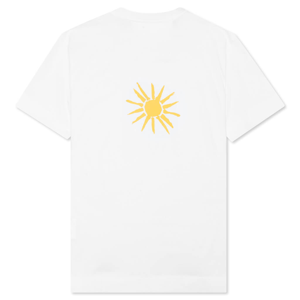4G Sun Print Tee - White