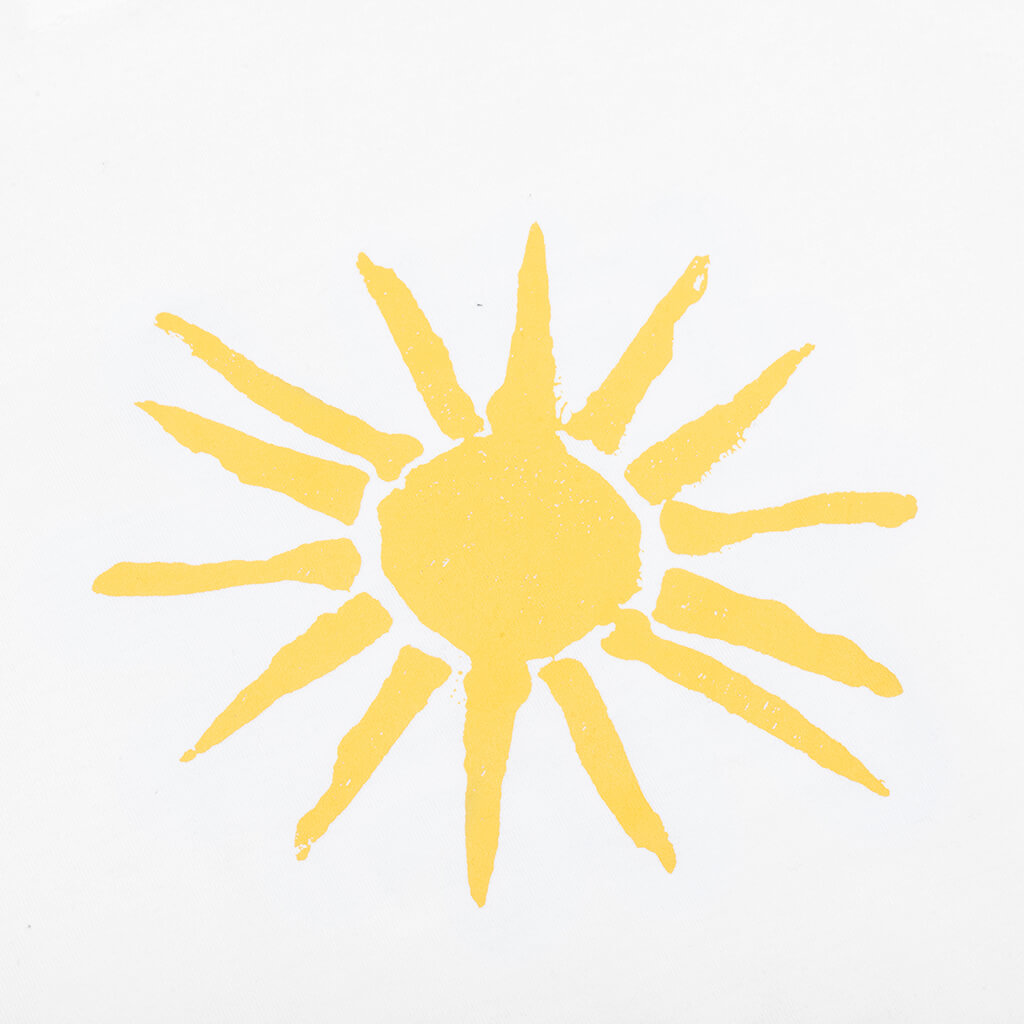 4G Sun Print Tee - White