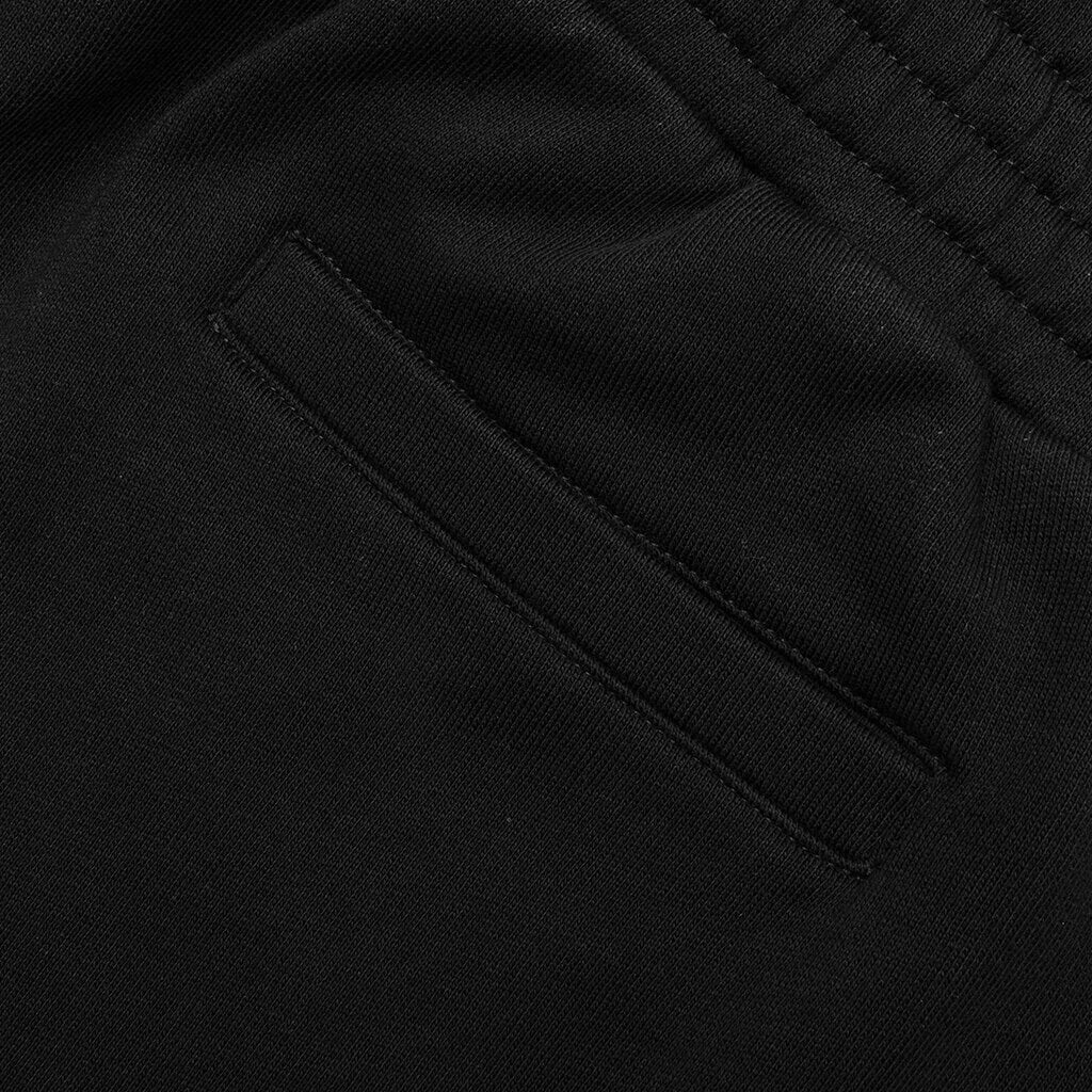 Boxing Fit Embroidered Shorts - Black