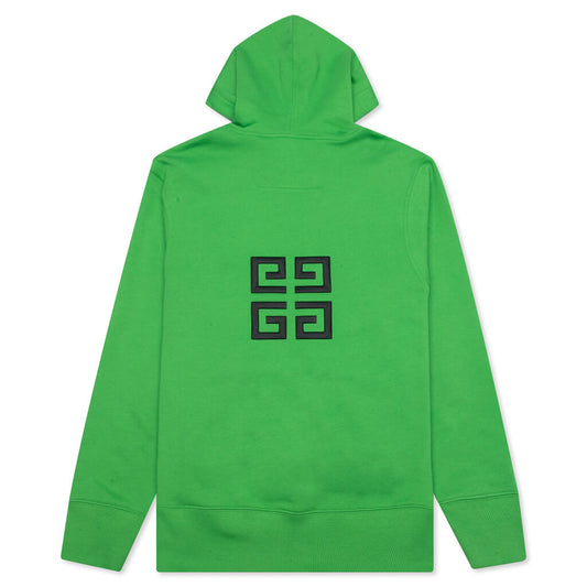Branding Embroidery Classic Fit Hoodie - Apple Green