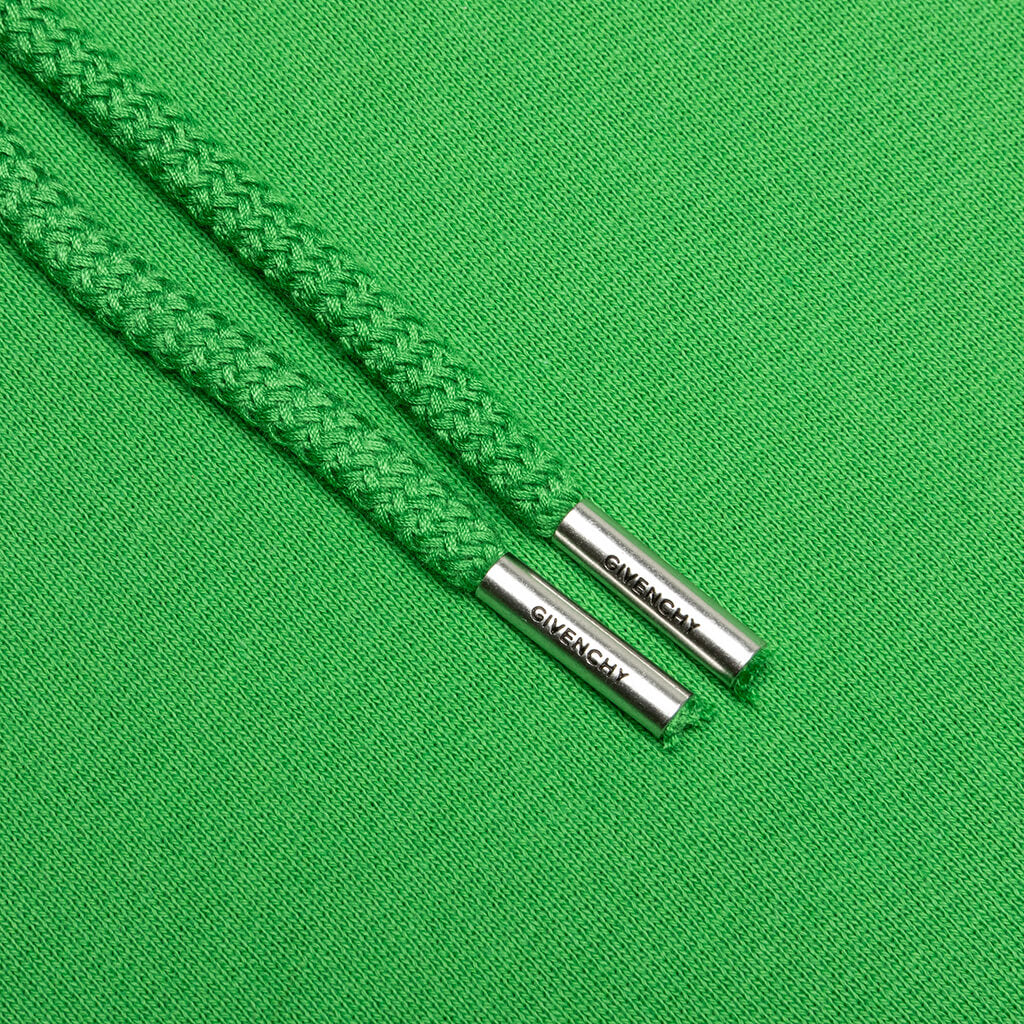 Branding Embroidery Classic Fit Hoodie - Apple Green