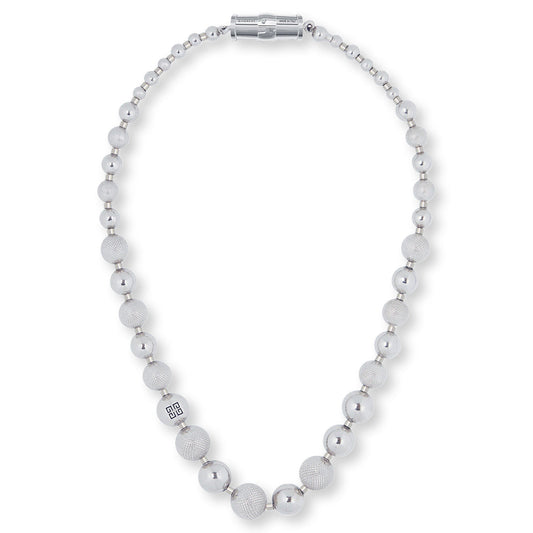 Chito Ball Chain Necklace - Silvery