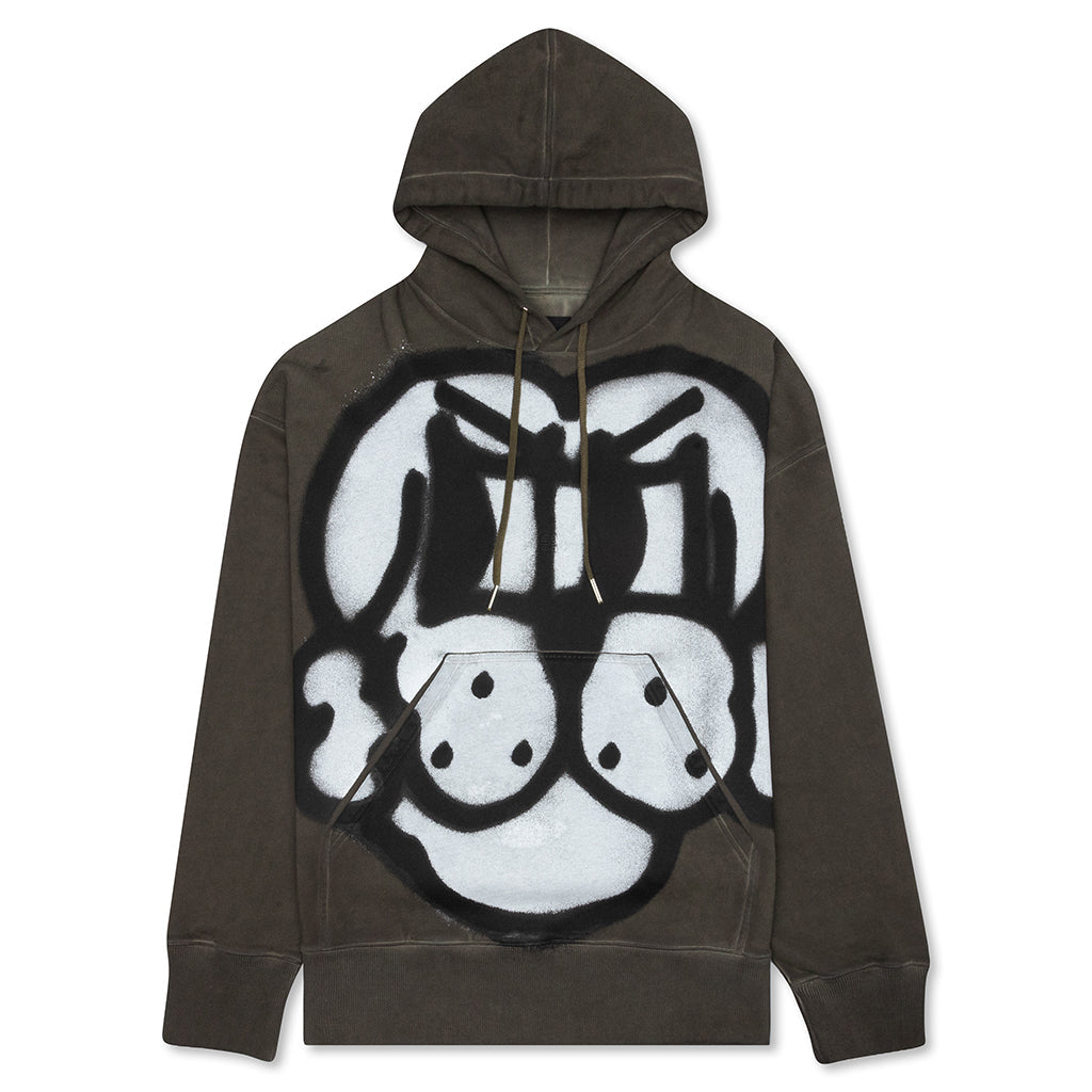 Chito The Boy Oversized Hoodie Veg. Dye - Military Green