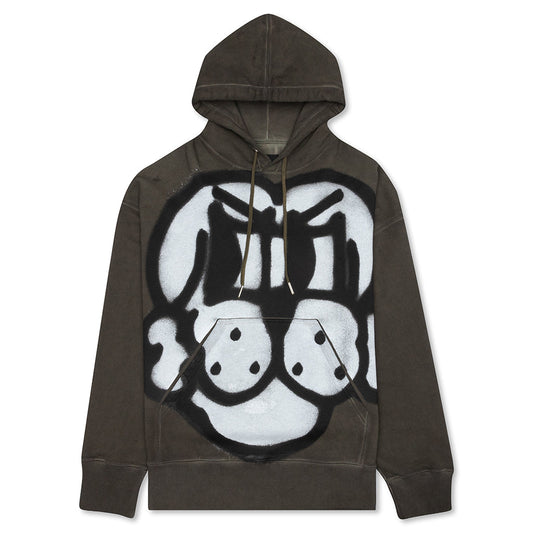 Chito The Boy Oversized Hoodie Veg. Dye - Military Green