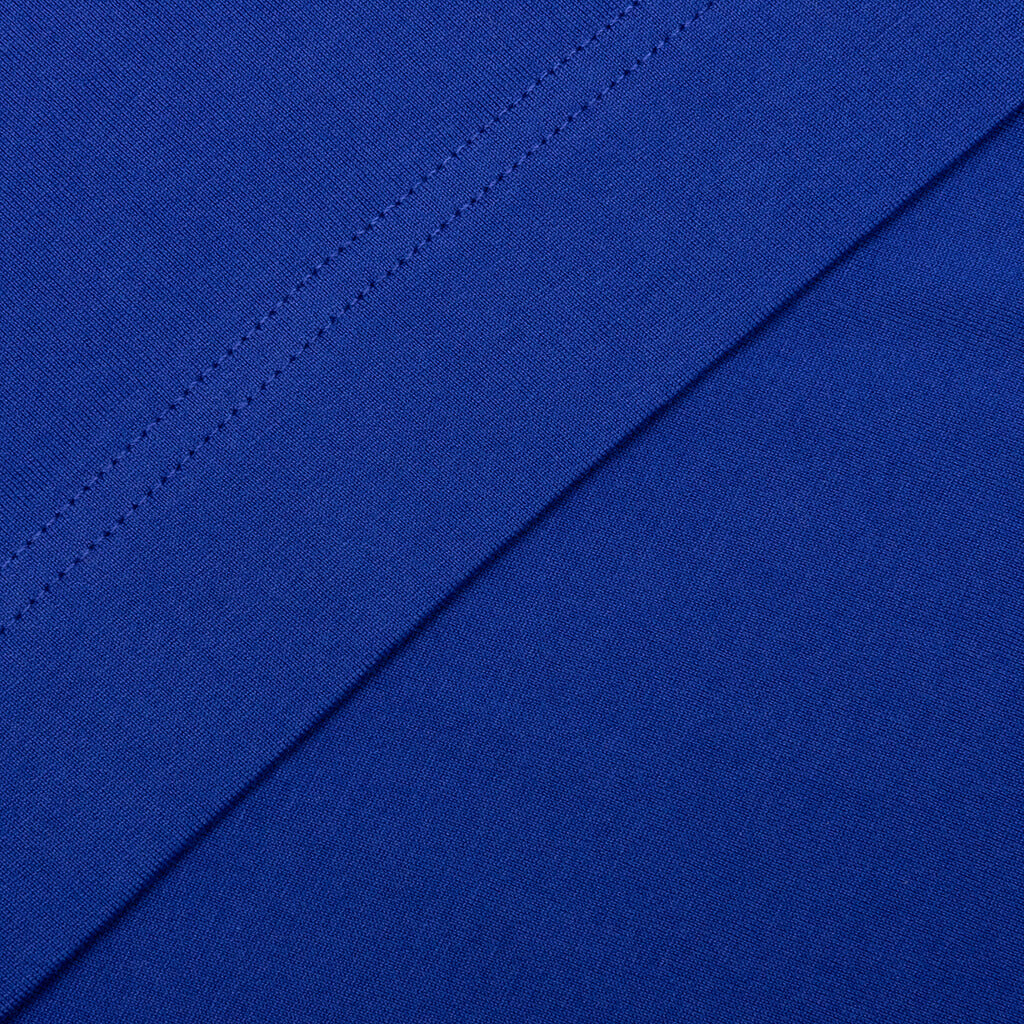 Classic Fit Branding Bonded T-Shirt - Ocean Blue