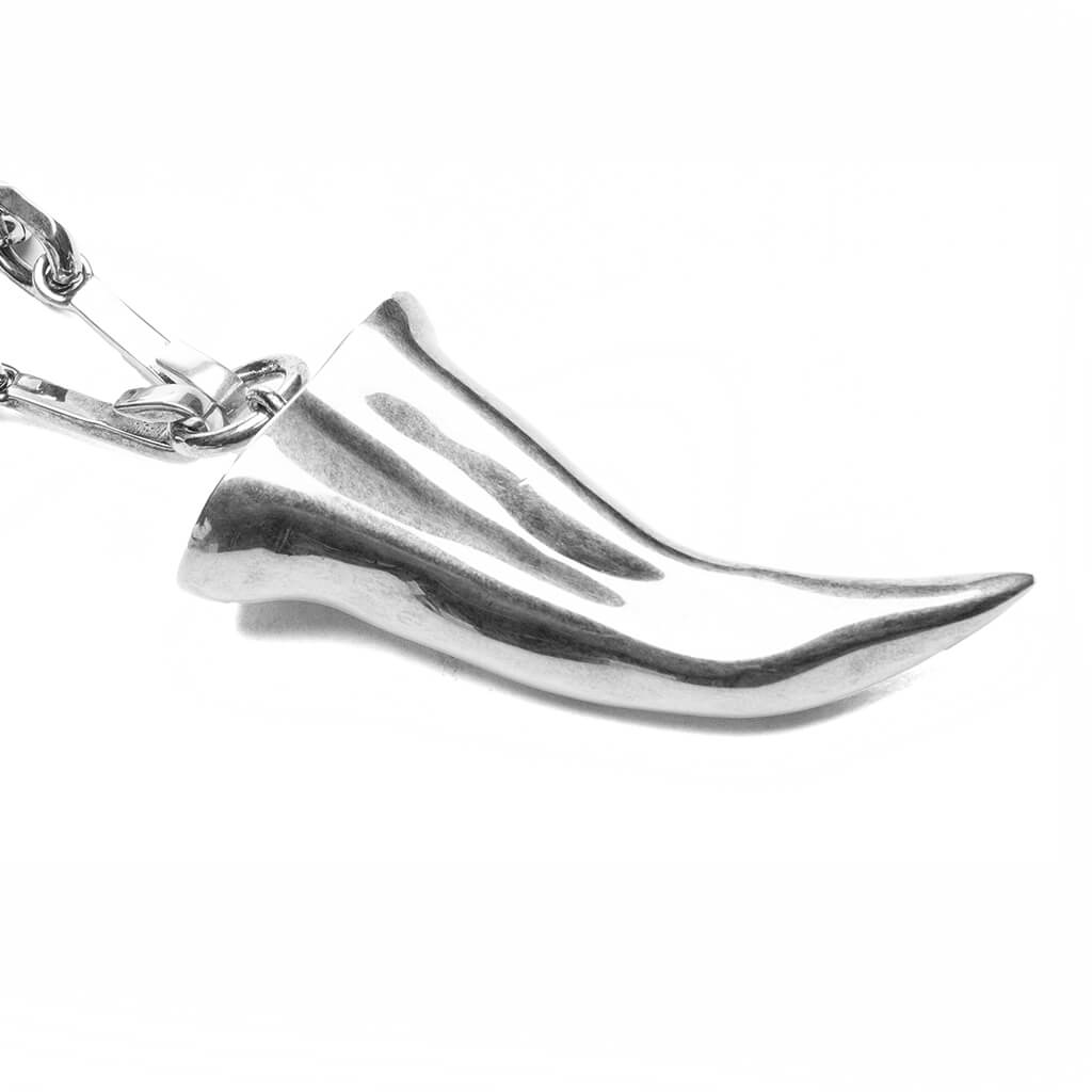 Horn Silvery Necklace - Silvery
