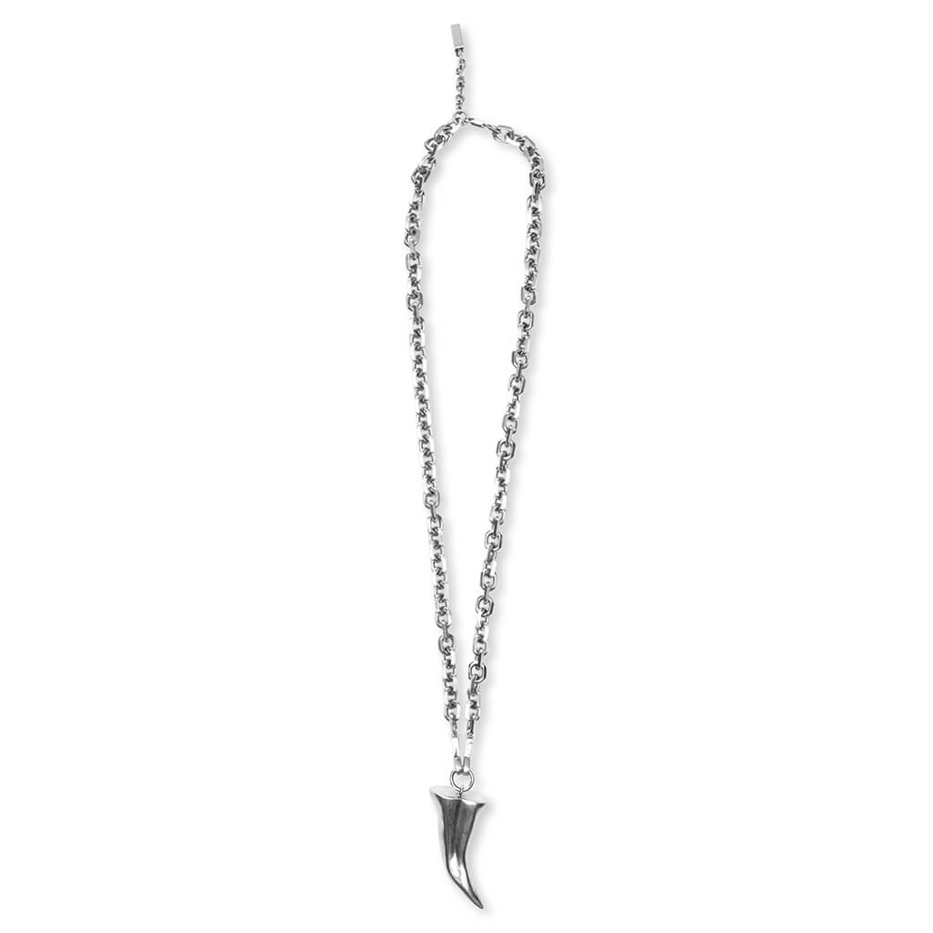 Horn Silvery Necklace - Silvery