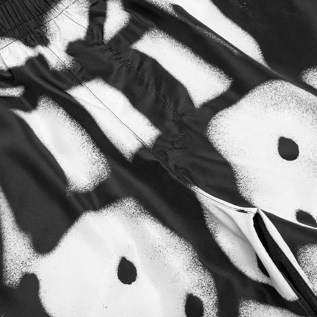 Long Swimwear - Black/White