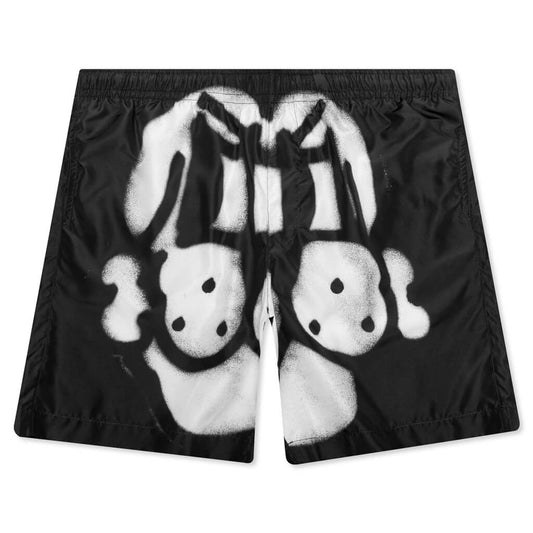 Long Swimwear - Black/White