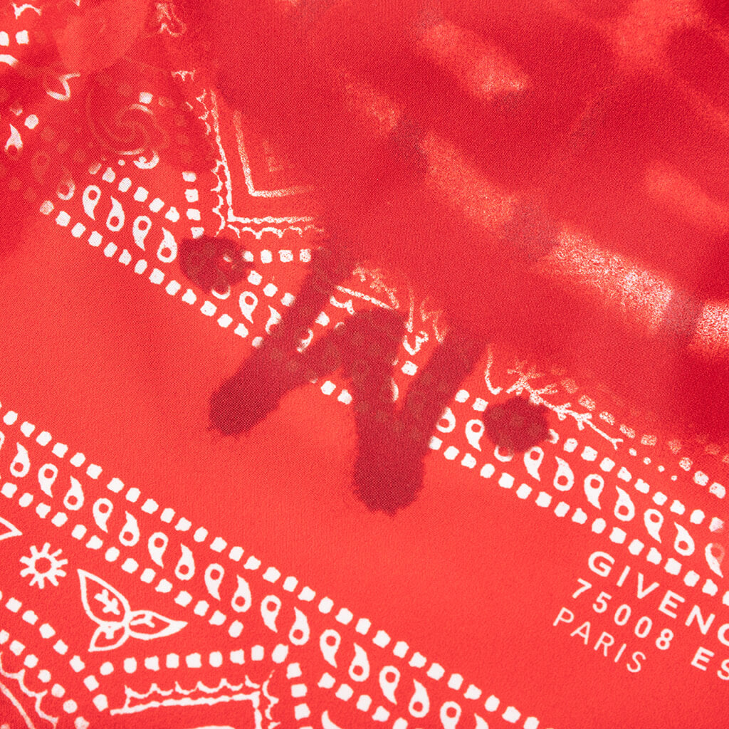 Long Swimwear - Red/White