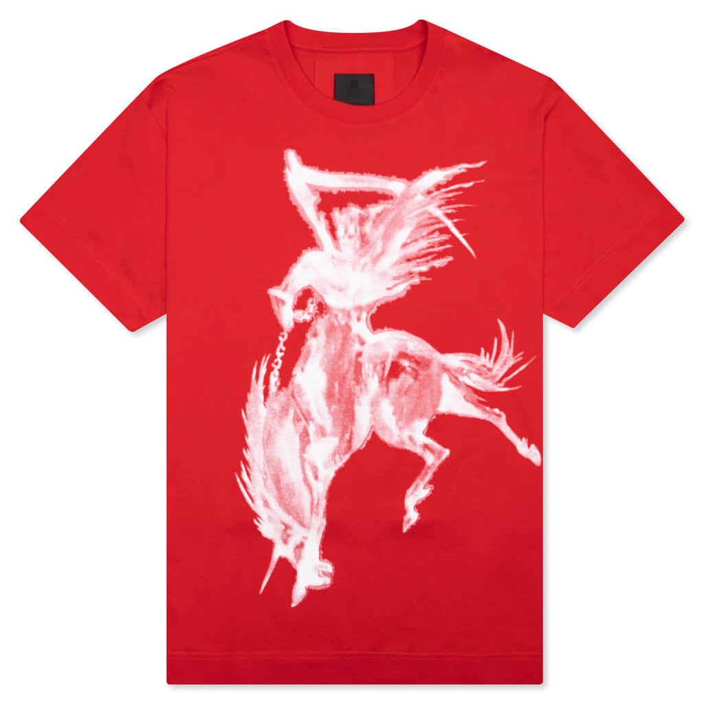 Red Reaper Oversized T-Shirt - Red