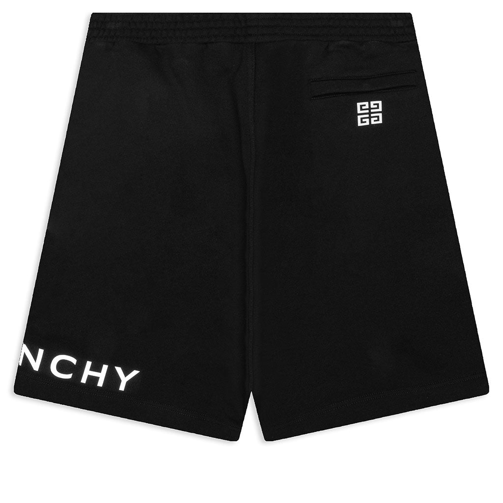 Reflective Bermuda Shorts - Black
