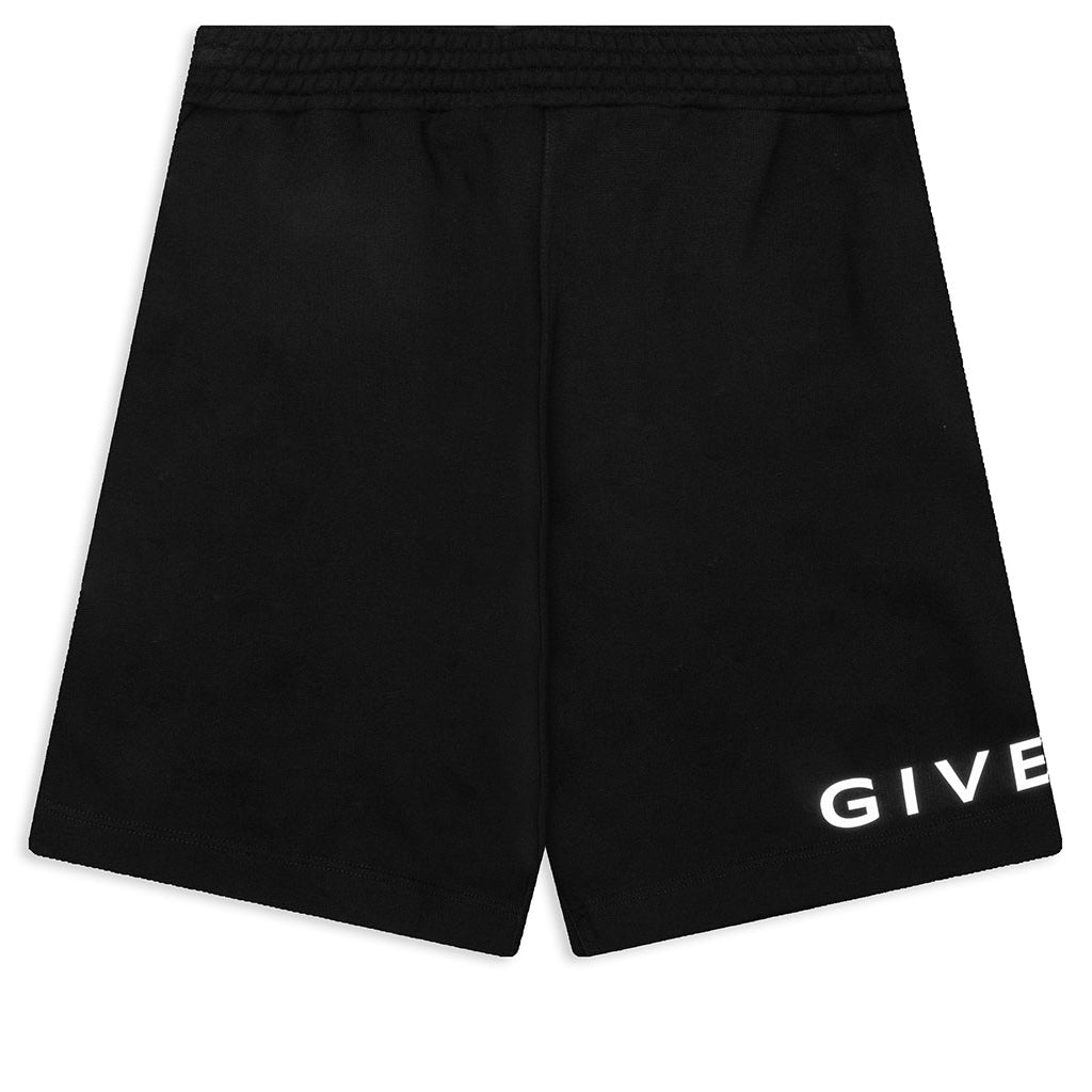 Reflective Bermuda Shorts - Black