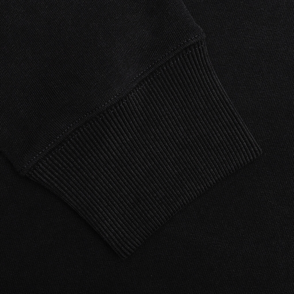 Slim Fit Hoodie - Faded Black