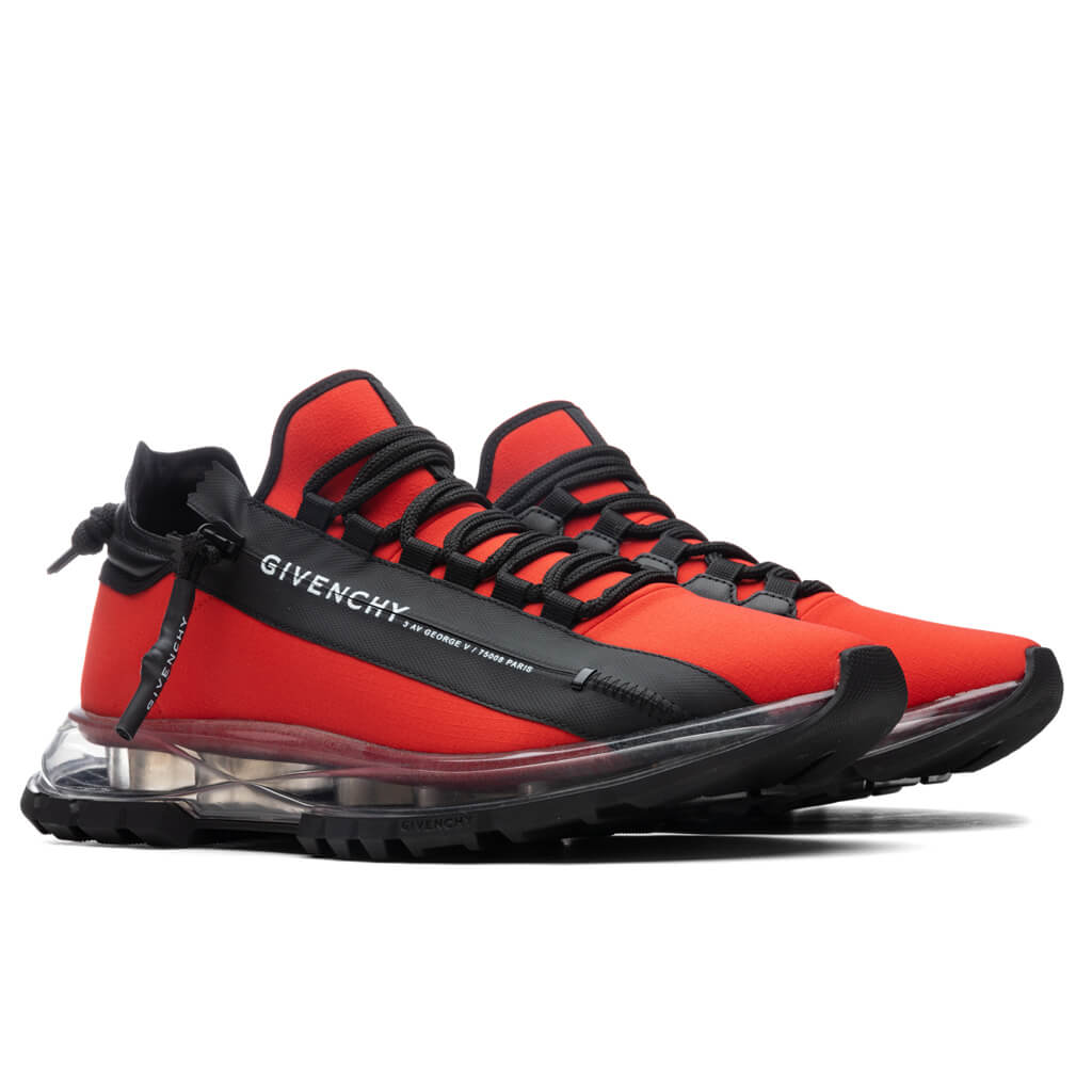 Spectre Runner Low With Zip - Red