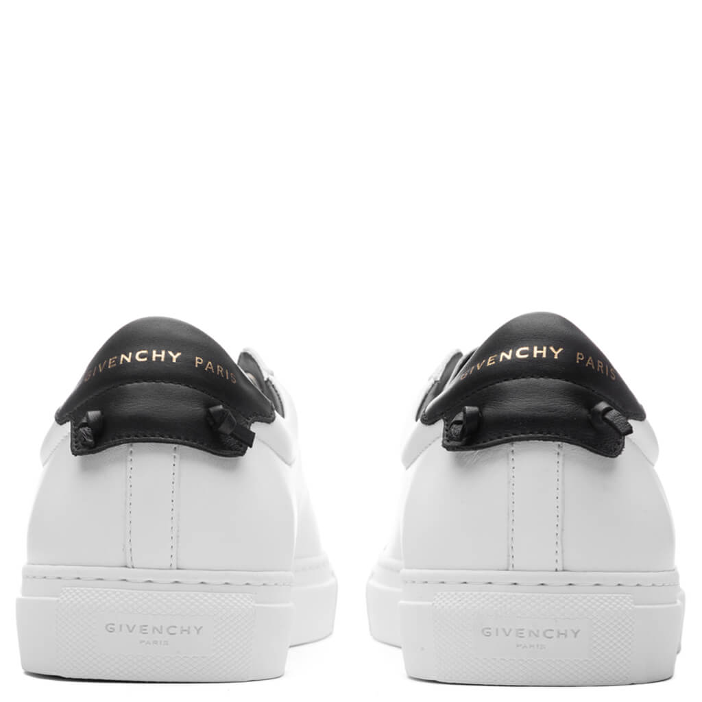 Urban Street Lace Up Low Sneaker - White/Black