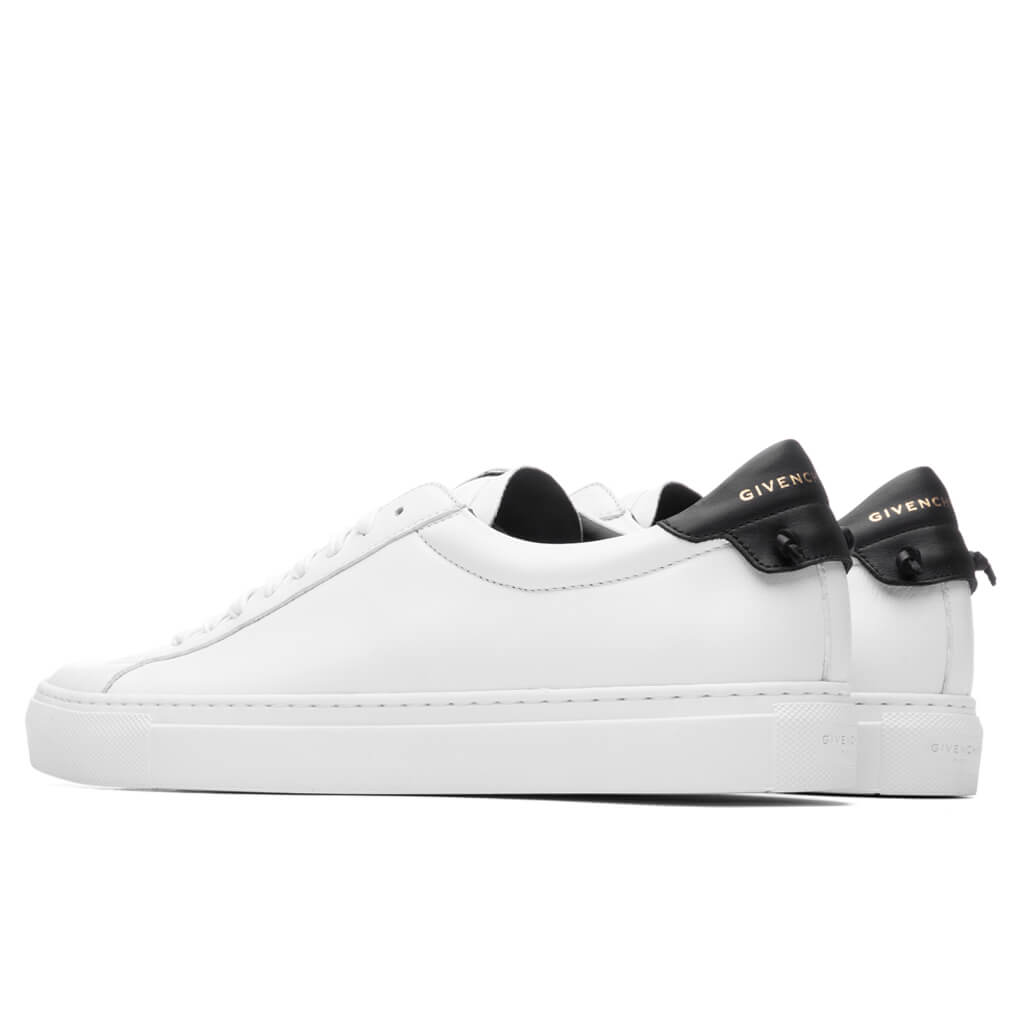 Urban Street Lace Up Low Sneaker - White/Black