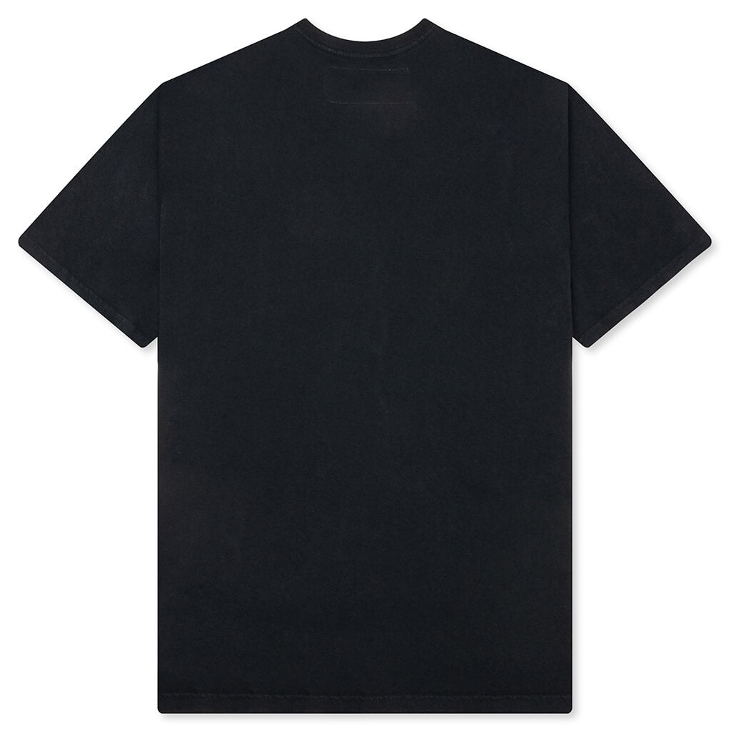 Glad You're Here With Me T-Shirt - Hard Washed Black