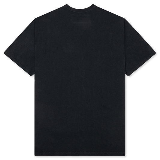 Glad You're Here With Me T-Shirt - Hard Washed Black