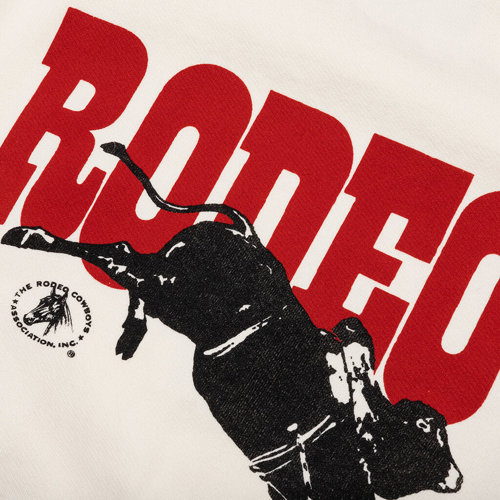 Go Rodeo Crewneck - Bone