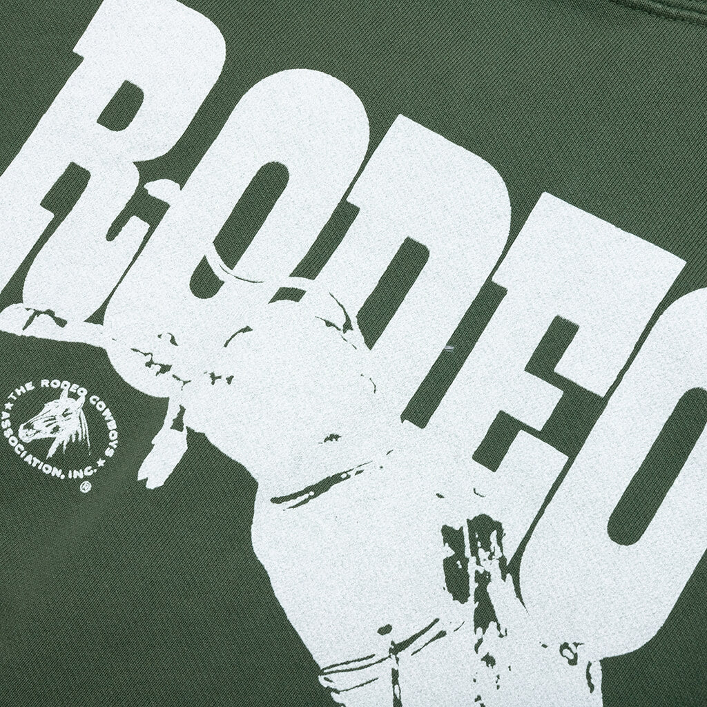 Go Rodeo Hoodie - Forest Green
