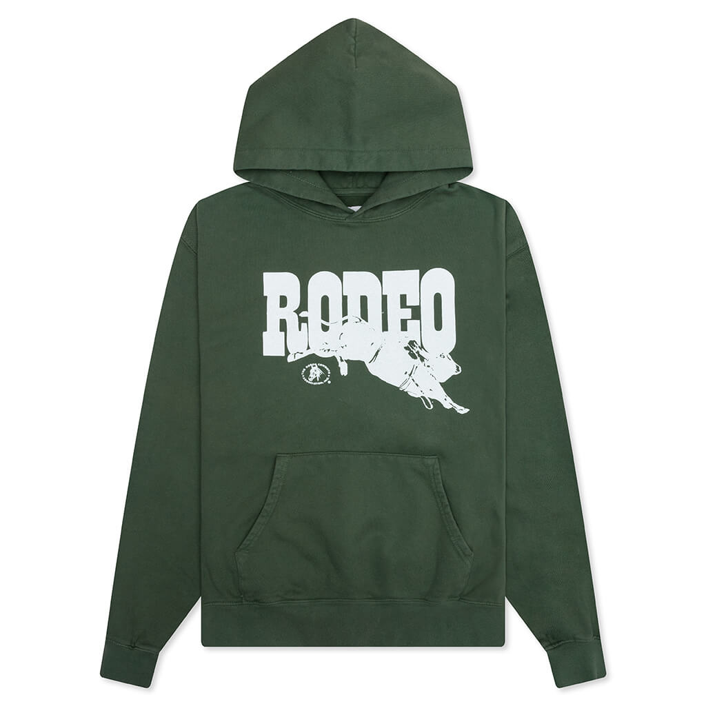 Go Rodeo Hoodie - Forest Green