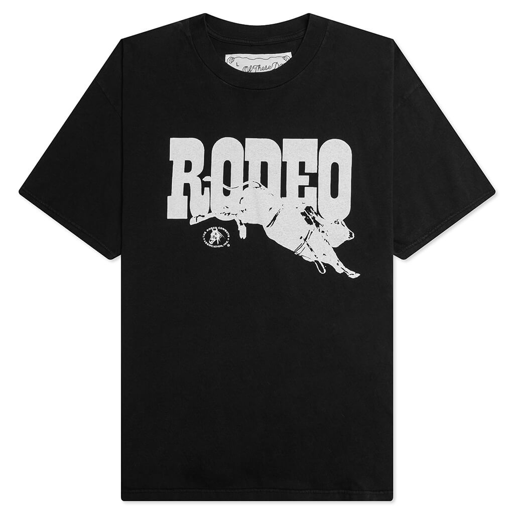 Go Rodeo S/S T-Shirt - Sun Faded Washed Black