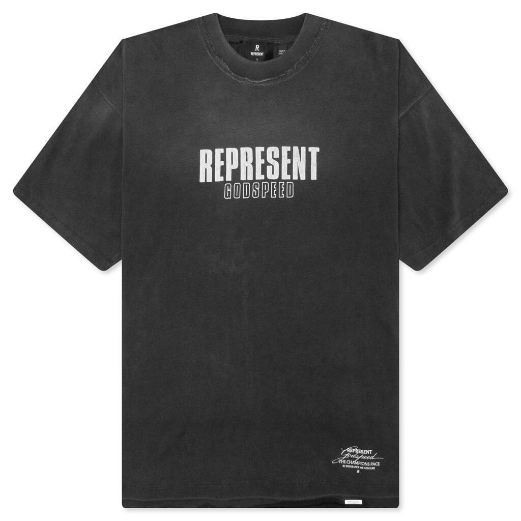 Godspeed T-Shirt - Aged Black