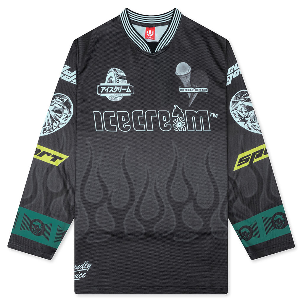 Good Food L/S Jersey - Black