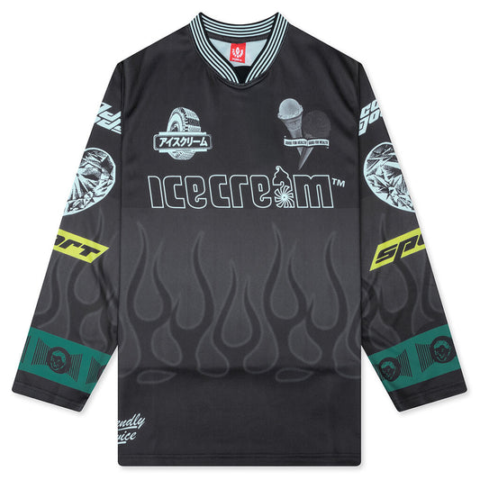 Good Food L/S Jersey - Black