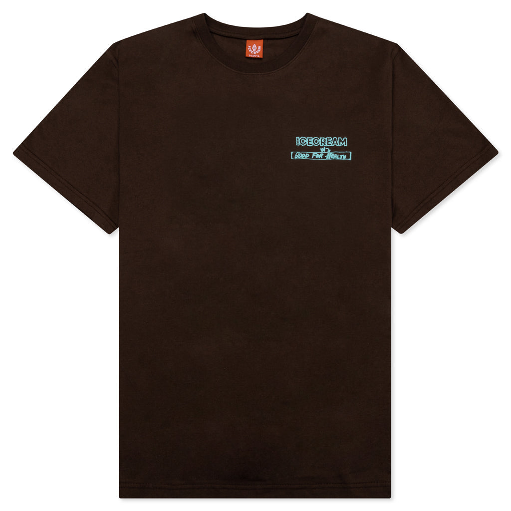Good For Health S/S Tee - French Roast