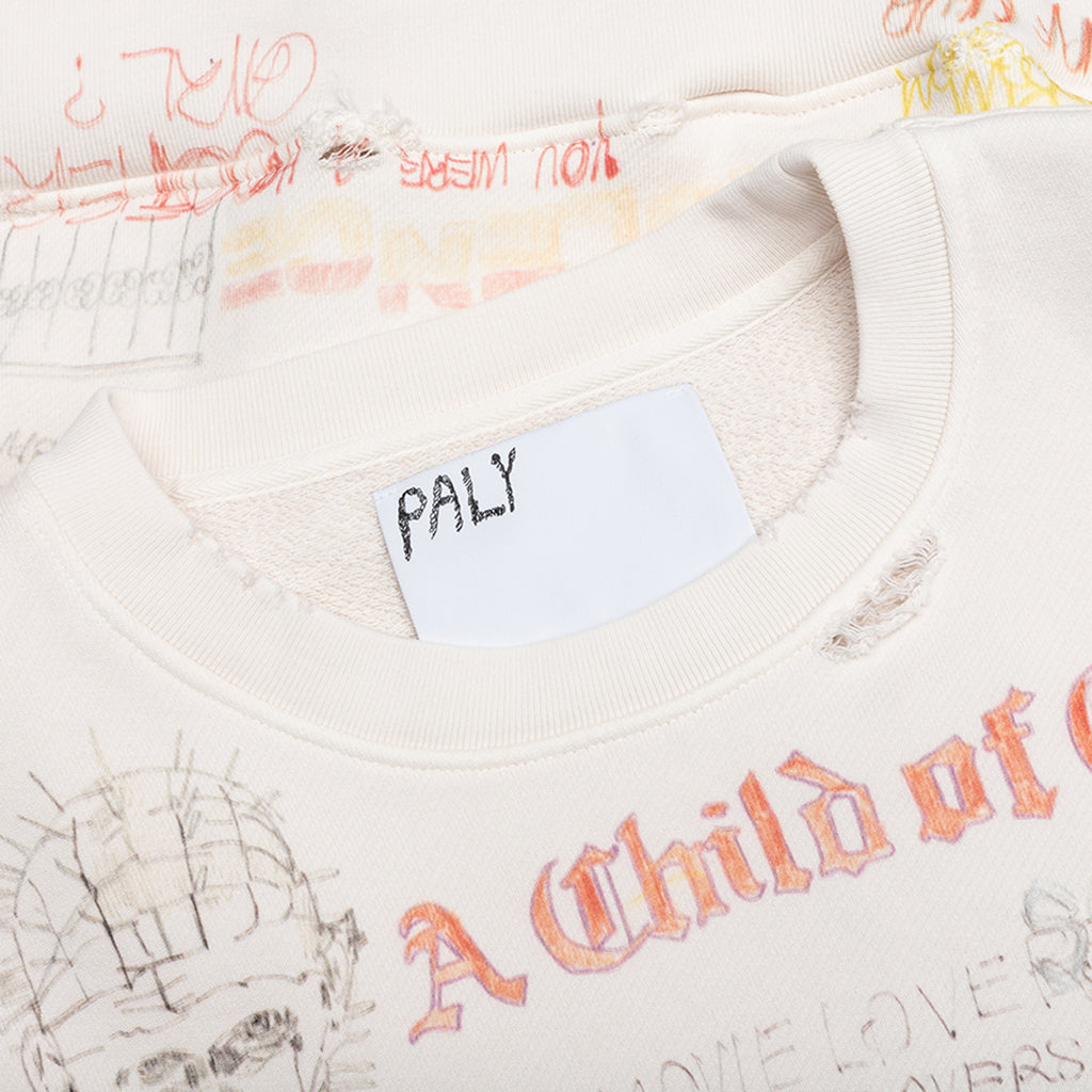 Good Times Are Over 2.0 Crewneck - Vintage White
