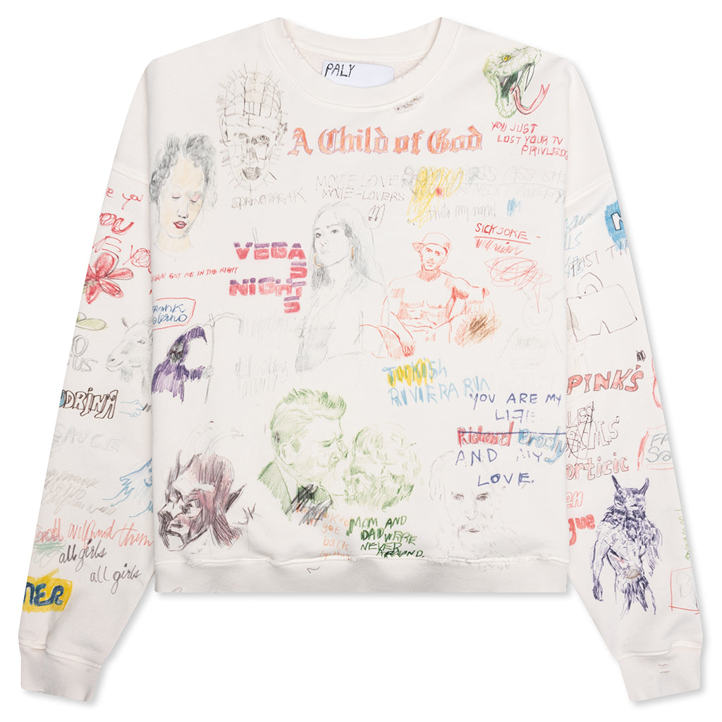 Good Times Are Over 2.0 Crewneck - Vintage White