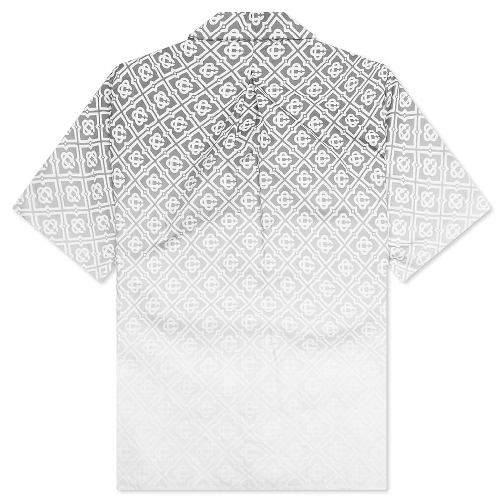 Gradient S/S Cuban Collar Shirt - Grey