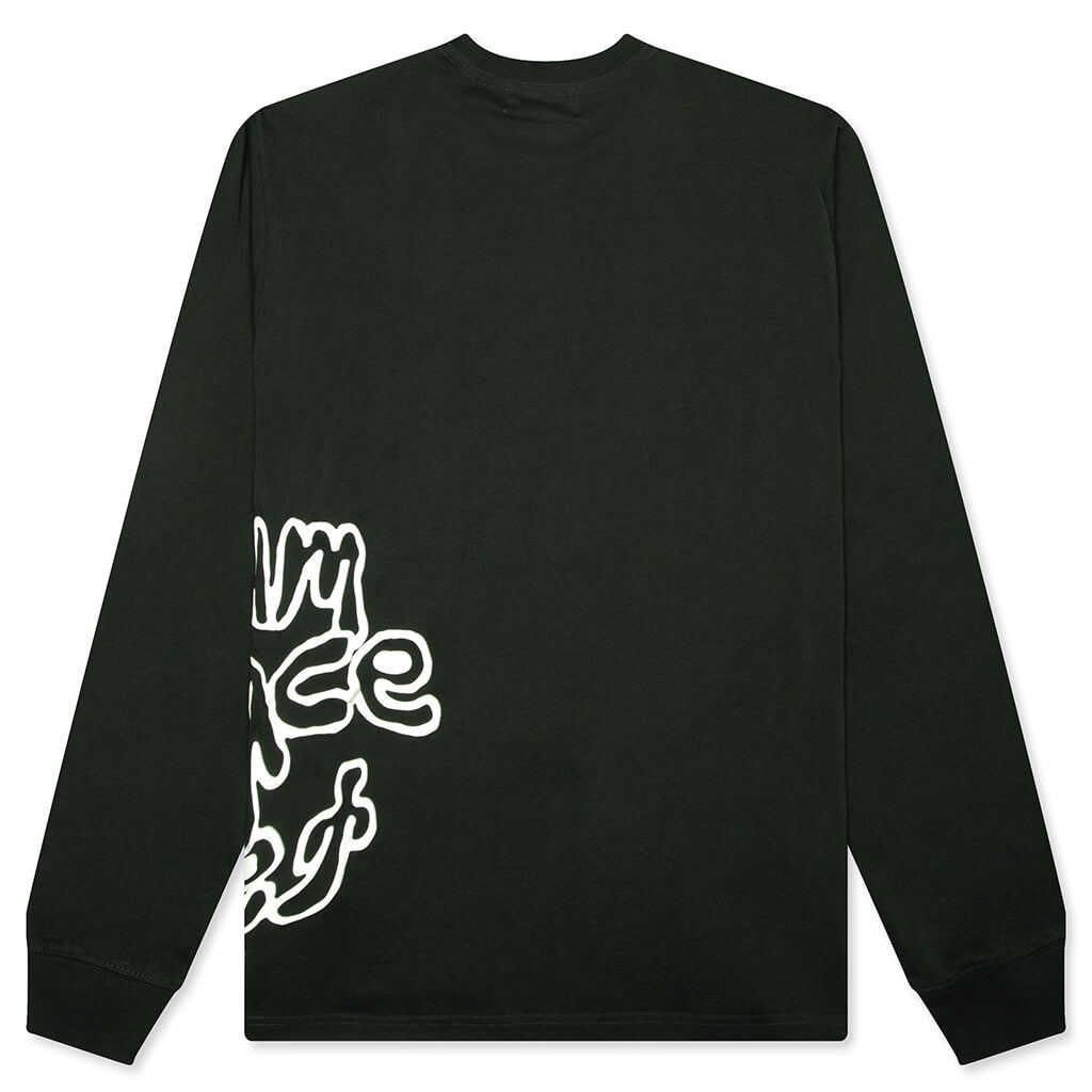 Graffiti L/S T-Shirt - Forest