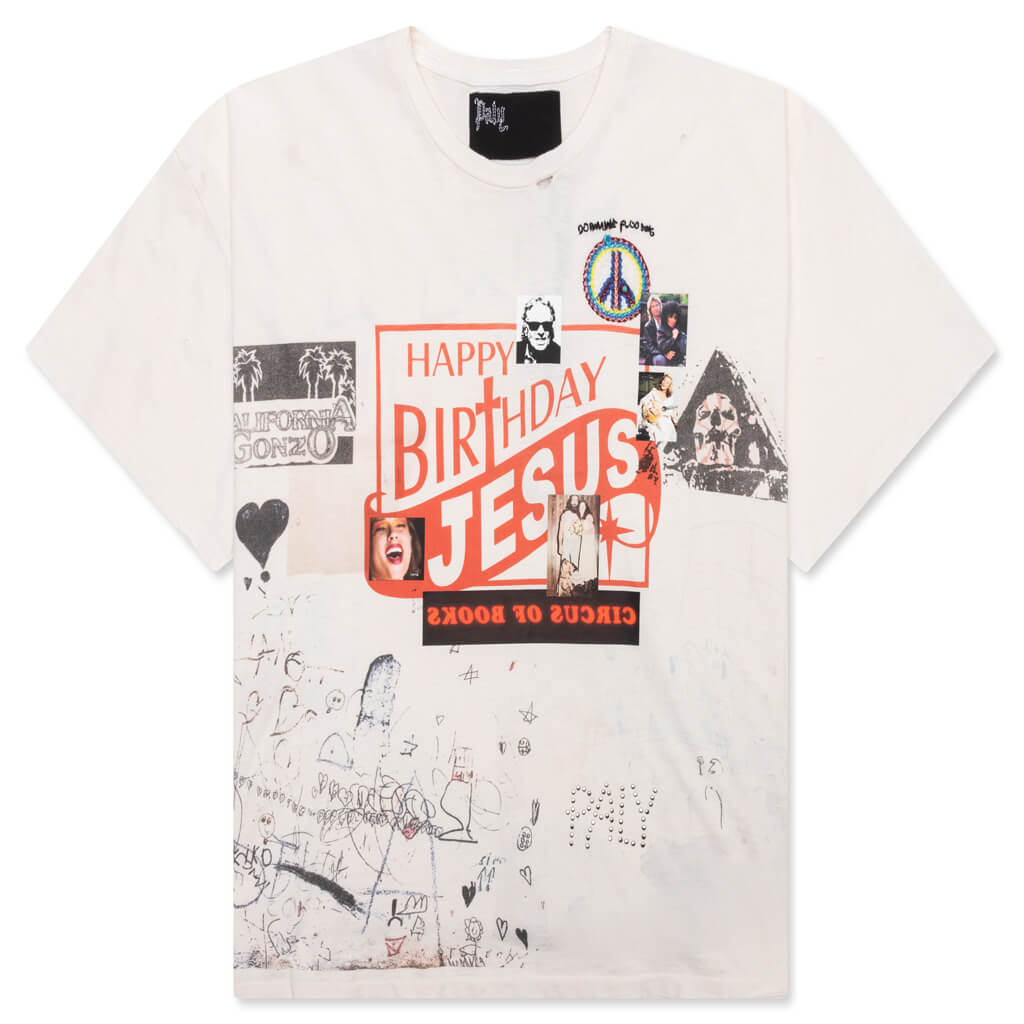 Graffiti Tee - Ivory