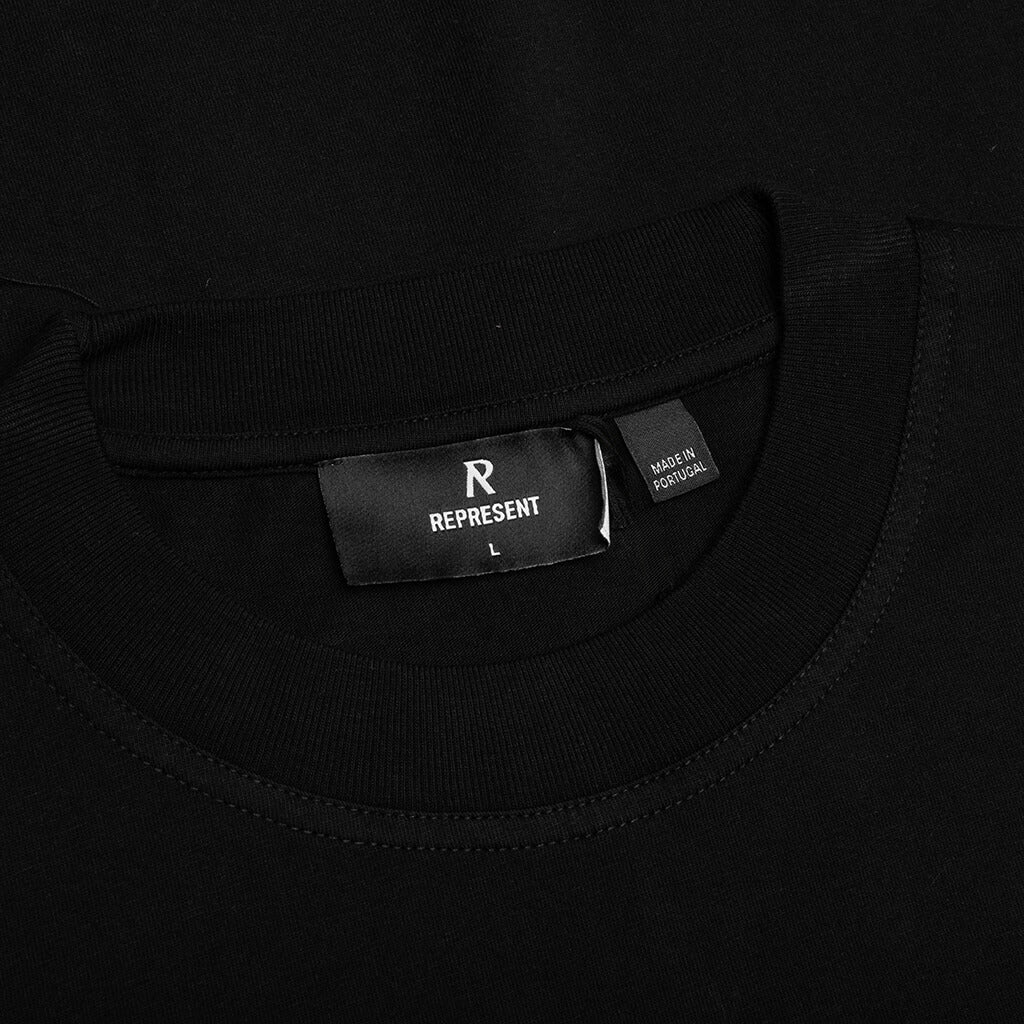 Grand Vintage Hand Drawn T-Shirt - Jet Black