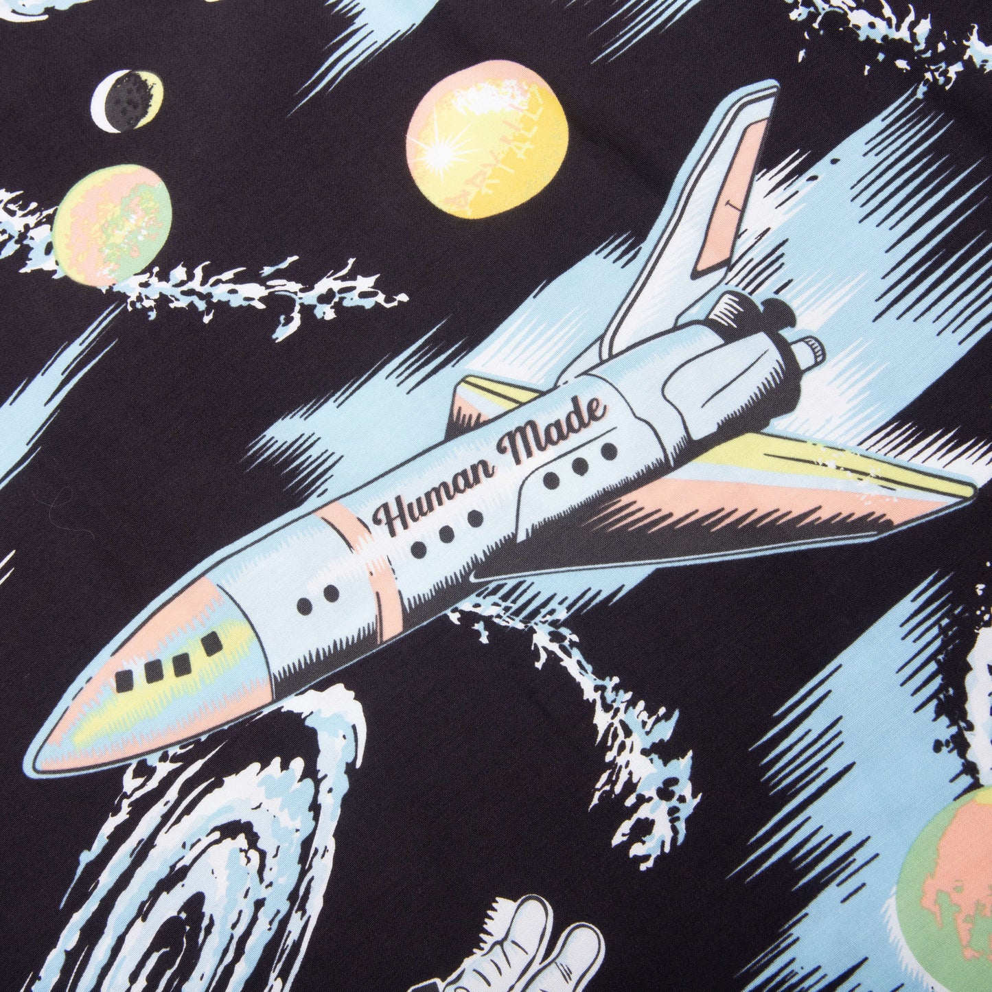 Graphic Aloha Shirt - Black