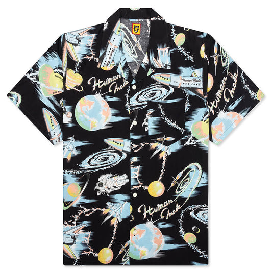 Graphic Aloha Shirt - Black