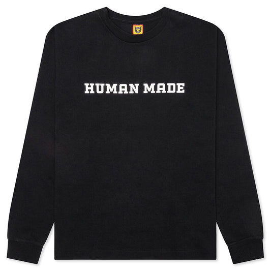 Graphic L/S T-Shirt - Black