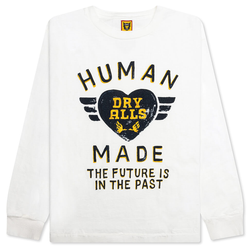 Graphic L/S T-Shirt - White